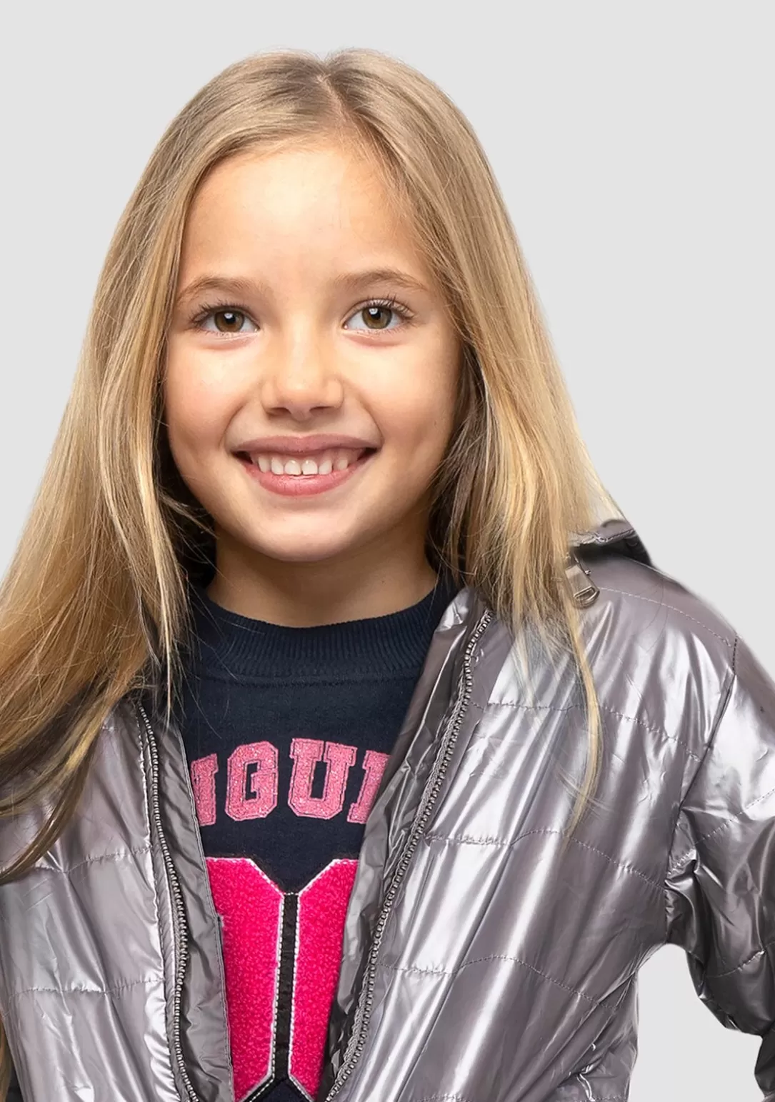 anorak_de_nia_plata_2.webp Conguitos Chaquetas^Anorak De Niña Plata