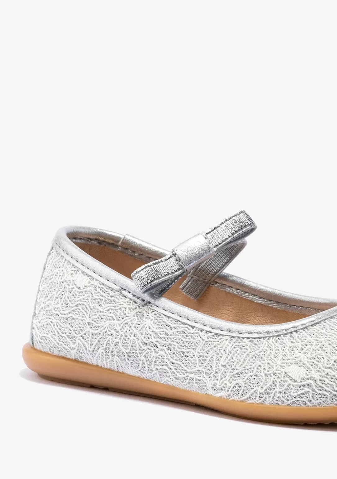 bailarinas_de_nia_metalizado_plata_2.webp Conguitos Zapatos De Ceremonia | Bailarinas^Bailarinas De Niña Metalizado Plata