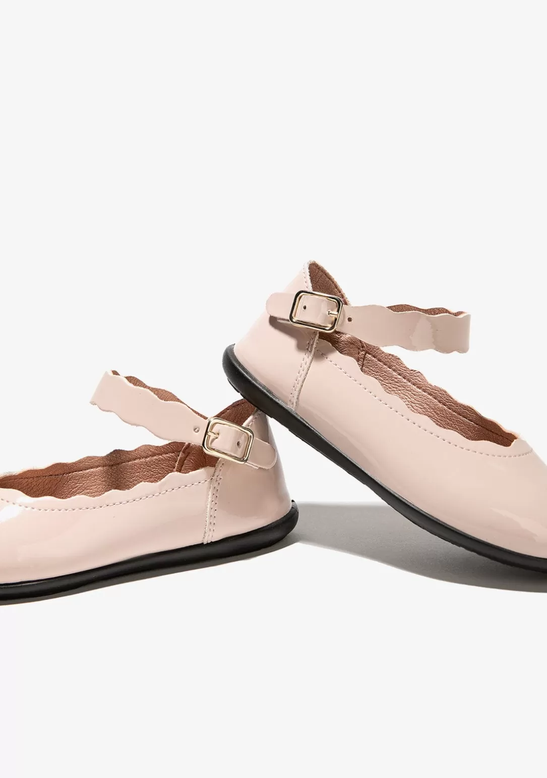 bailarinas_de_nia_ondas_rosa_2.webp Conguitos Zapatos De Ceremonia | Bailarinas^Bailarinas De Niña Ondas Rosa