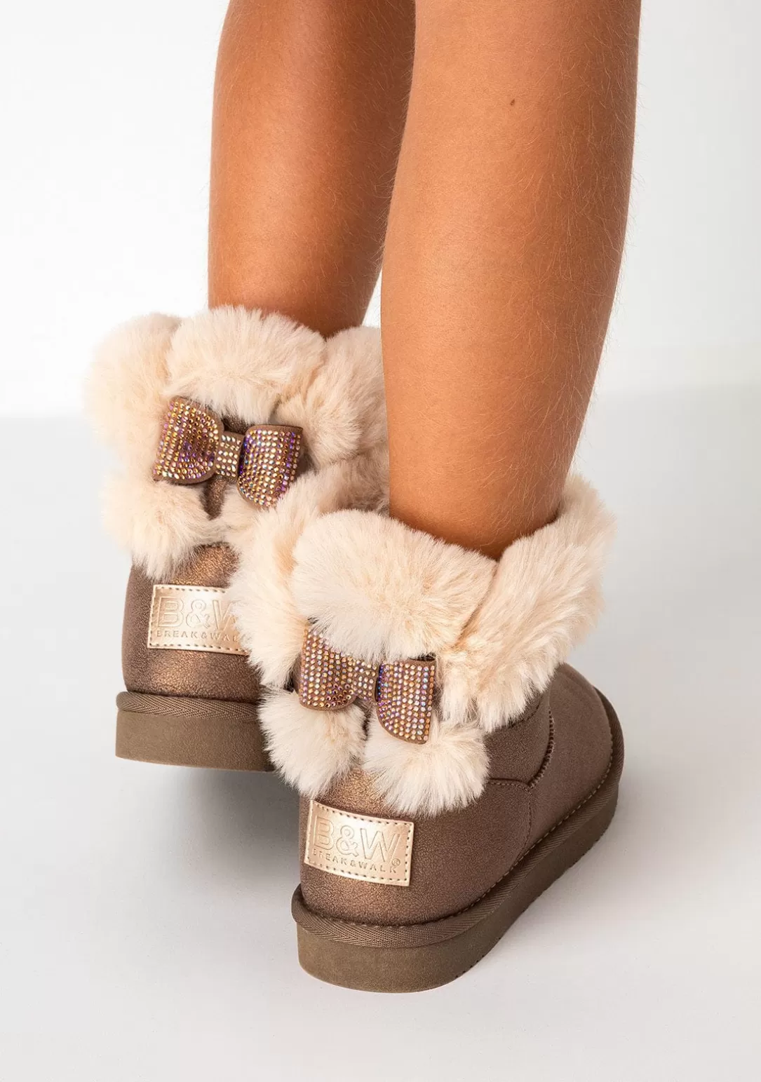 botas_australianas_de_nia_strass_bronce_bw_4.webp Conguitos Botas Australianas | Botas Australianas^Botas Australianas De Niña Strass Bronce B&W