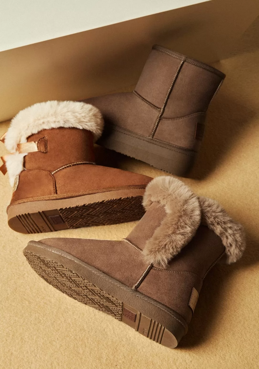 botas_australianas_lazo_pelo_water_repellent_tan_bw_7.webp Conguitos Botas Australianas | Botas Australianas^Botas Australianas Lazo Pelo Water Repellent Tan B&W