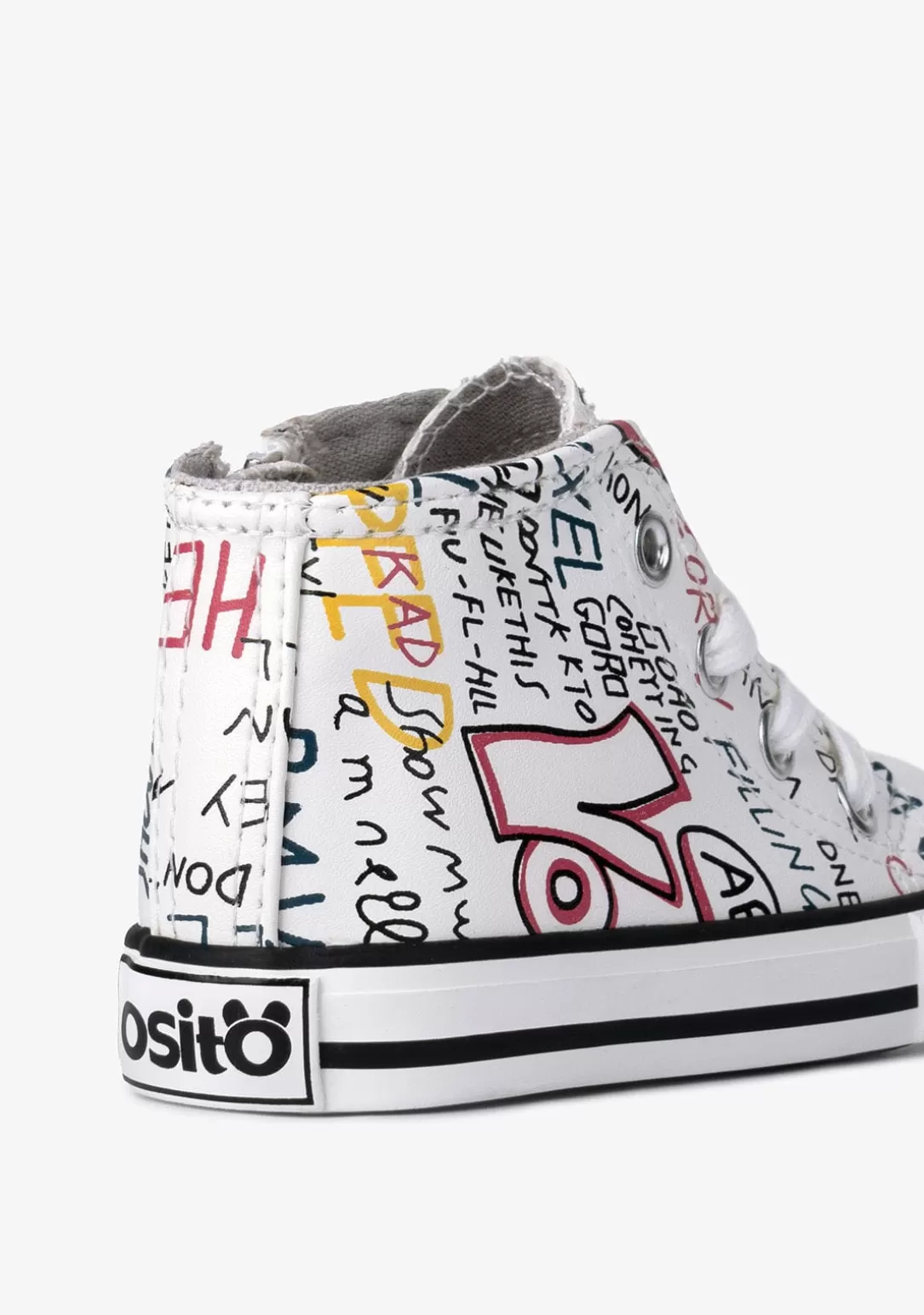 botn_de_beb_napa_graffiti_2.webp Conguitos Zapatillas | Zapatillas^Botín De Bebé Napa Graffiti