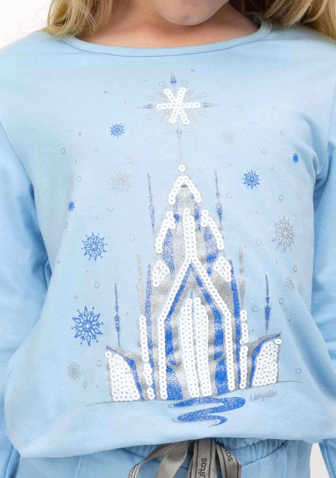 camiseta_de_nia_fantasa_azul_3.webp Conguitos Camisetas | Camisetas Manga Larga^Camiseta De Niña Fantasía Azul