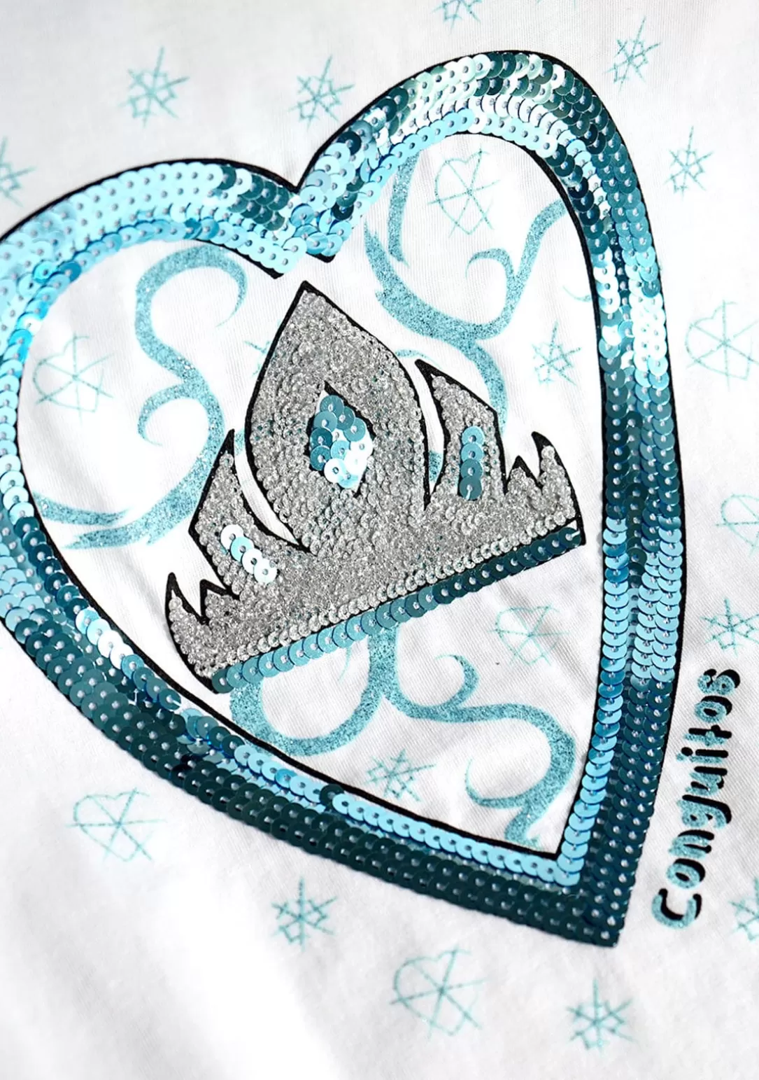 camiseta_de_nia_fantasa_lentejuelas_3.webp Conguitos Camisetas^Camiseta De Niña Fantasía Lentejuelas