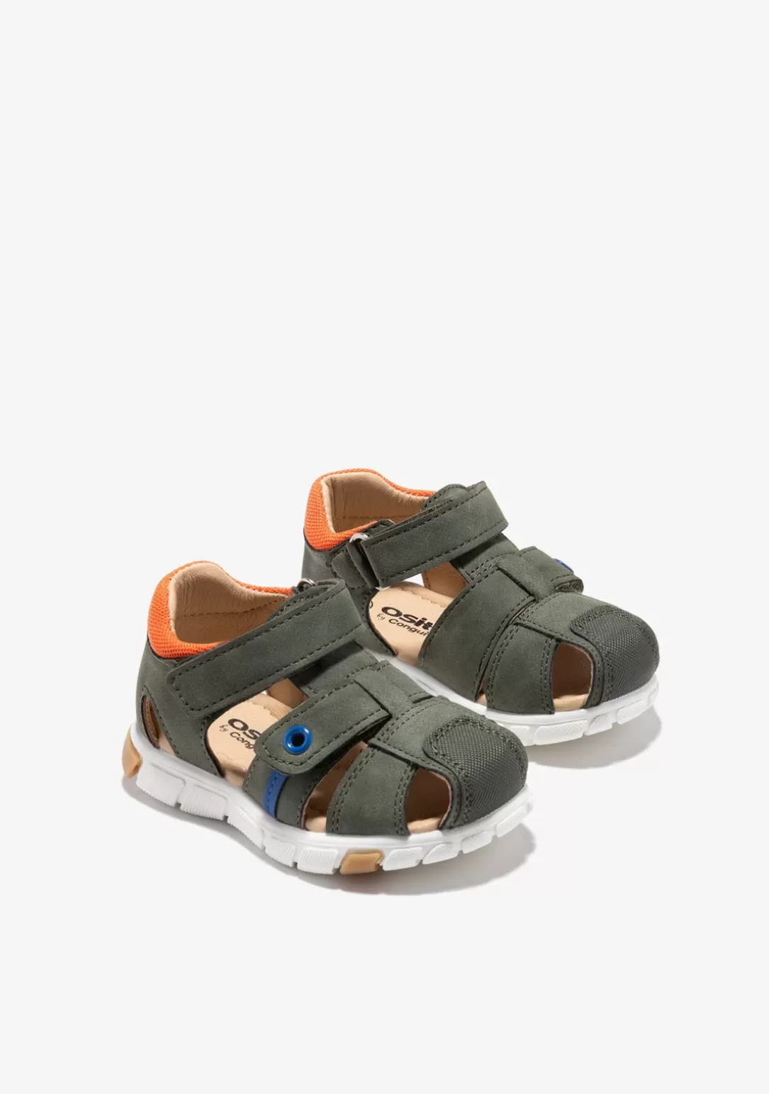 sandalias_de_beb_kaki_2.webp Conguitos Sandalias | Sandalias^Sandalias De Bebé Kaki