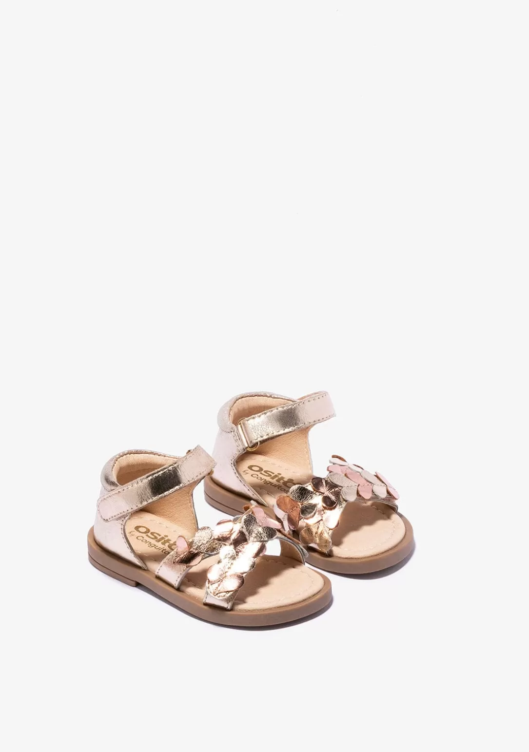 sandalias_de_beb_metalizado_napa_2.webp Conguitos Sandalias | Sandalias^Sandalias De Bebé Metalizado Napa