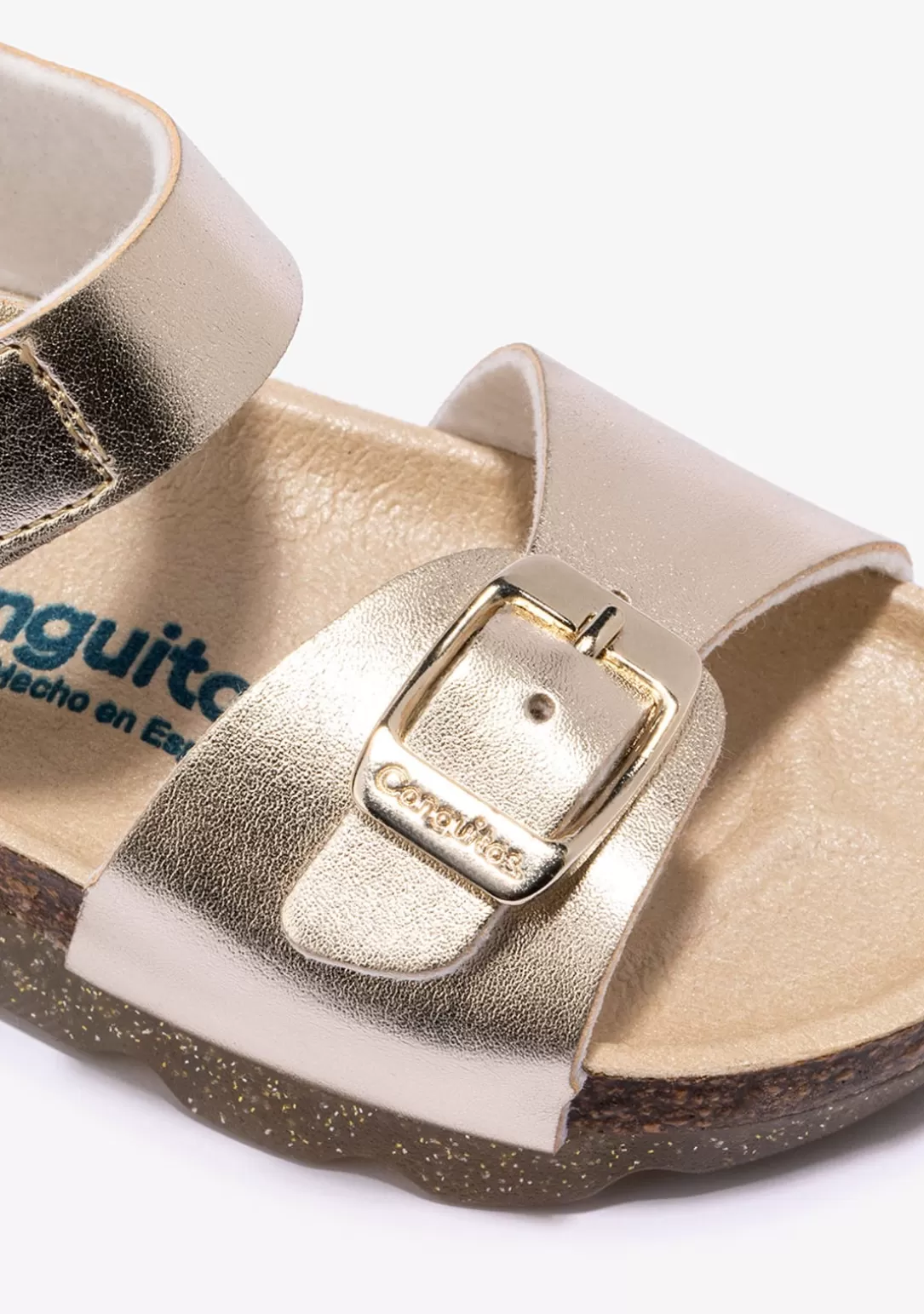 sandalias_de_nia_bio_metalizado_platino_2.webp Conguitos Sandalias Bio | Sandalias^Sandalias De Niña Bio Metalizado Platino