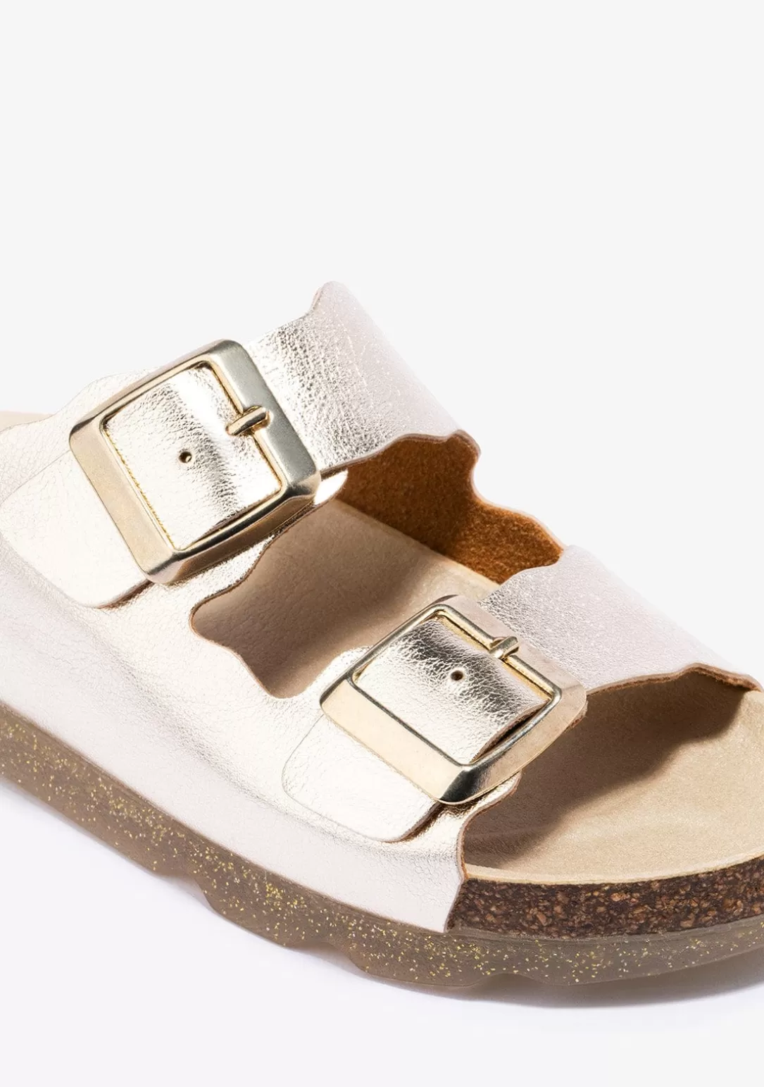 sandalias_de_nia_bio_metalizado_platino_bw_2-1.webp Conguitos Sandalias | Sandalias Bio^Sandalias De Niña Bio Metalizado Platino B&W