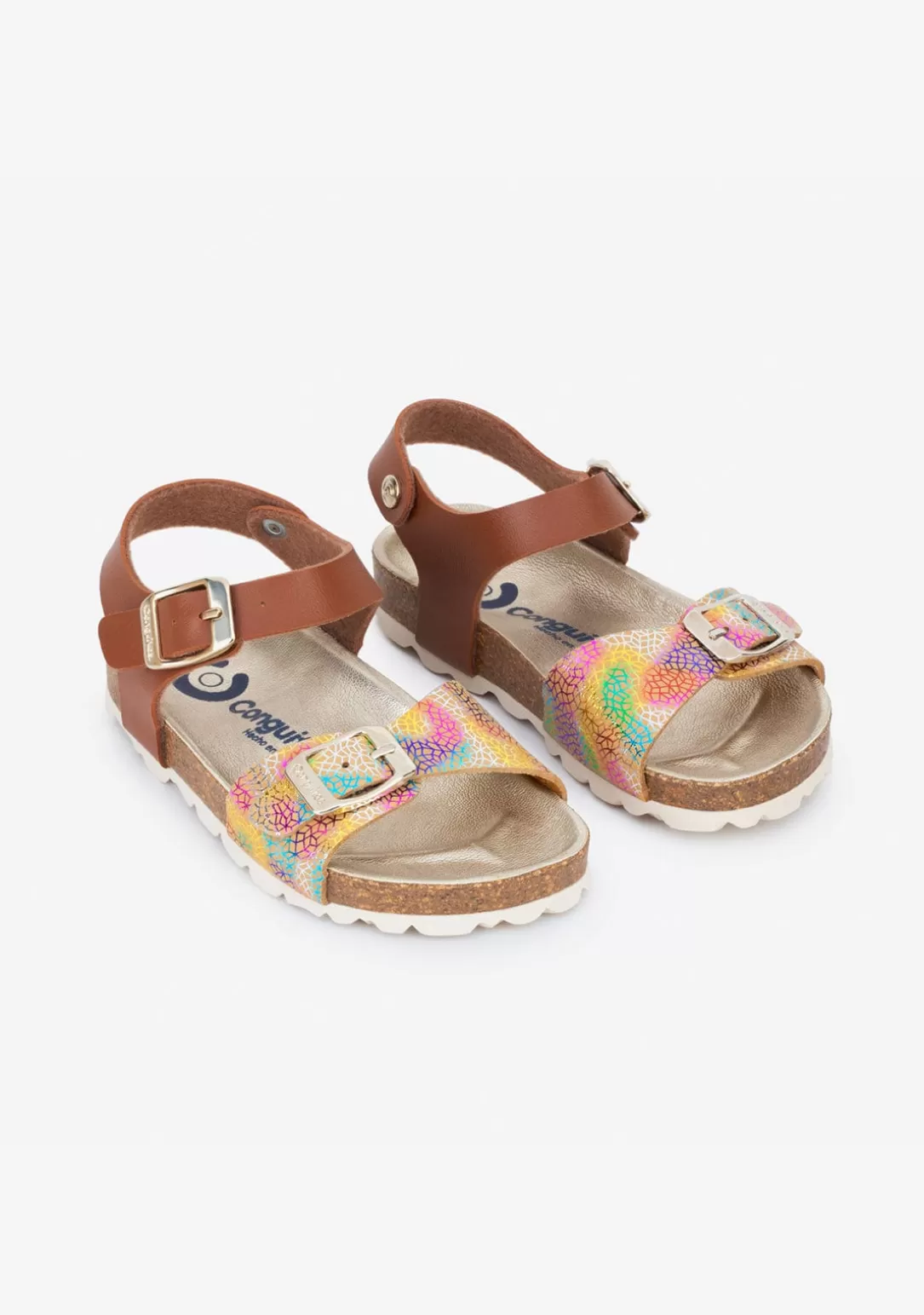 sandalias_de_nia_bio_multicolor_2.webp Conguitos Sandalias Bio | Sandalias^Sandalias De Niña Bio Multicolor