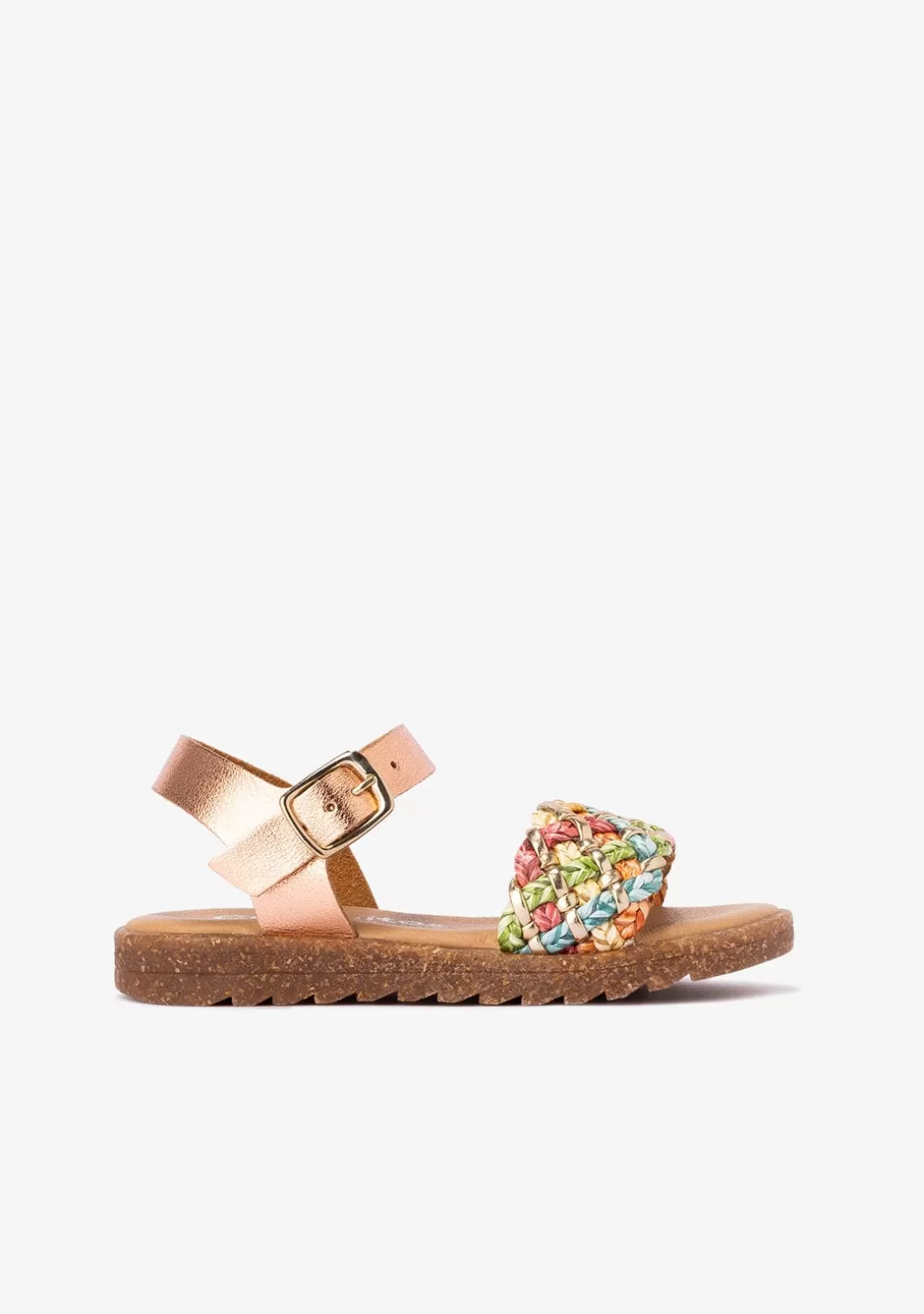 Conguitos Sandalias^Sandalias De Niña Hebilla Metalizado Multicolor