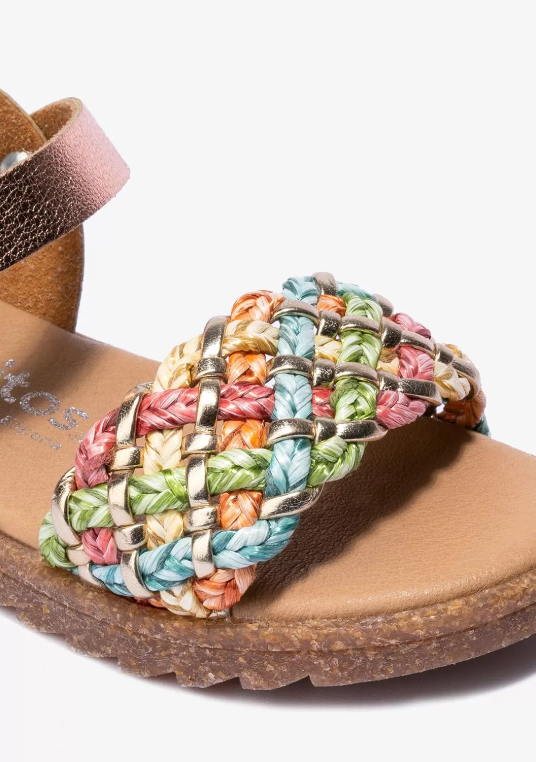 sandalias_de_nia_hebilla_metalizado_multicolor_2.webp Conguitos Sandalias^Sandalias De Niña Hebilla Metalizado Multicolor
