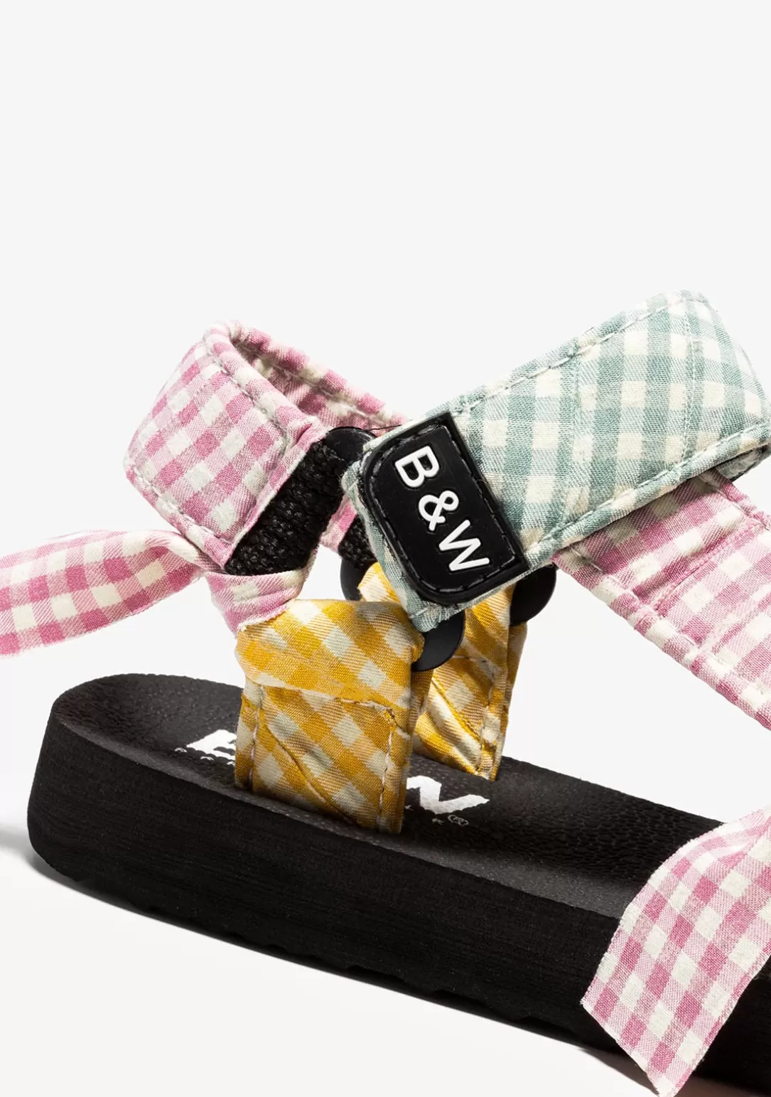 sandalias_de_nia_vichy_multicolor_bw_2.webp Conguitos Sandalias | Sandalias^Sandalias De Niña Vichy Multicolor B&W