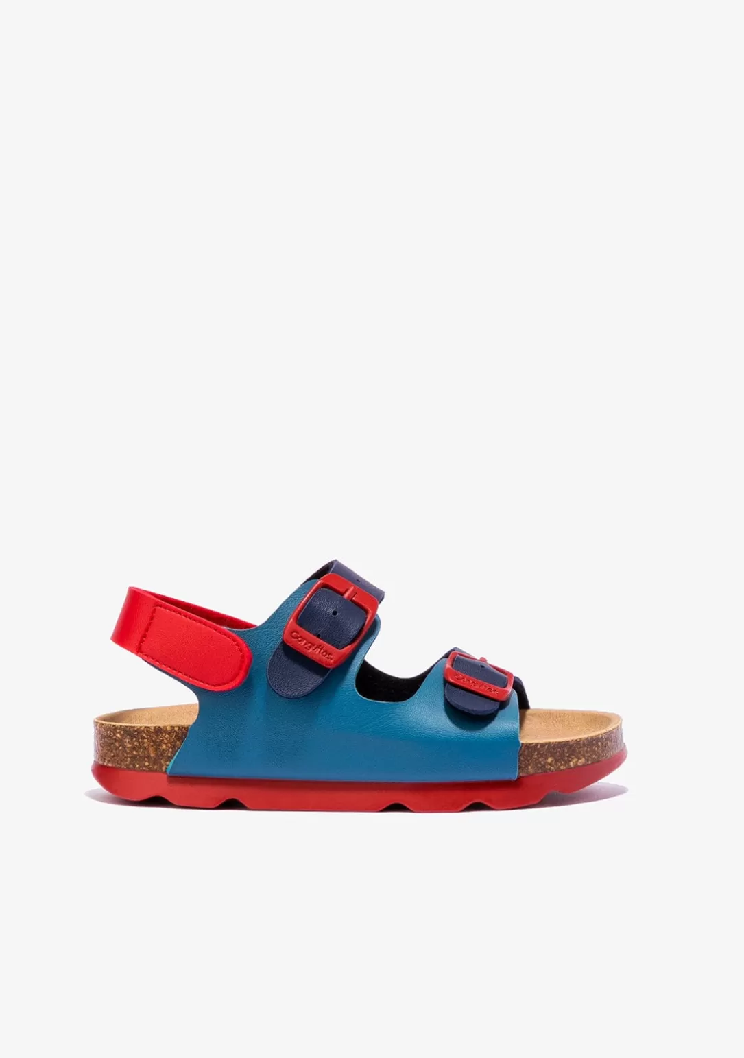 Conguitos Sandalias | Sandalias Bio^Sandalias De Niño Bio Azul Multicolor