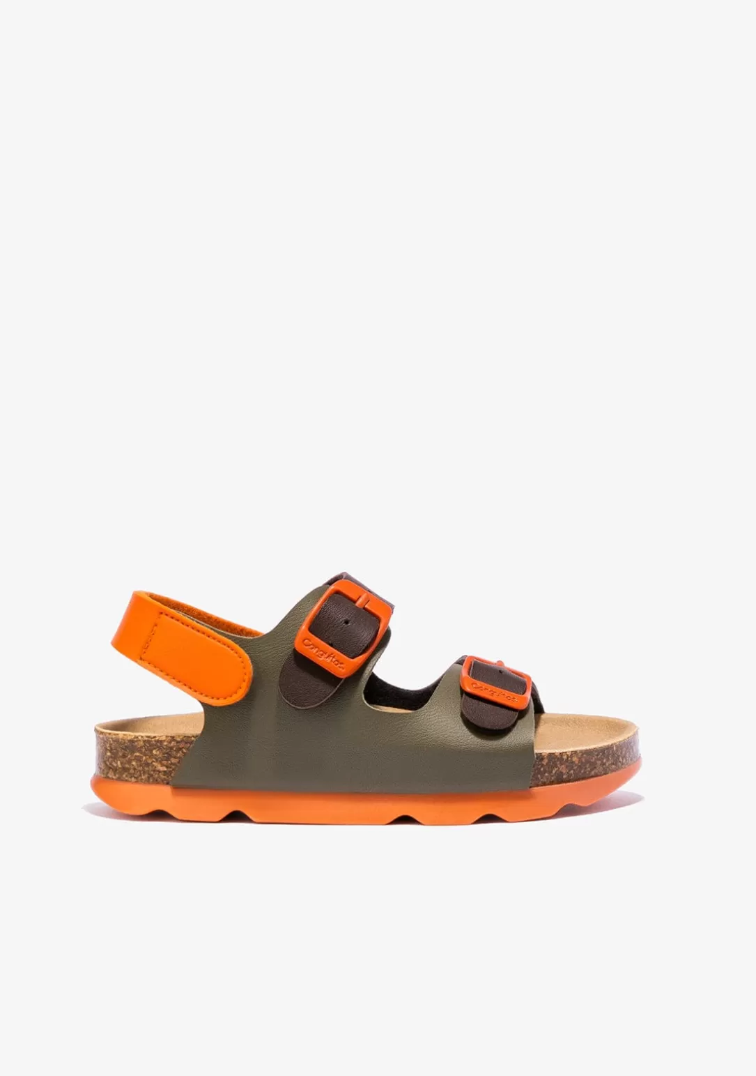 Conguitos Sandalias | Sandalias Bio^Sandalias De Niño Bio Kaki Multicolor