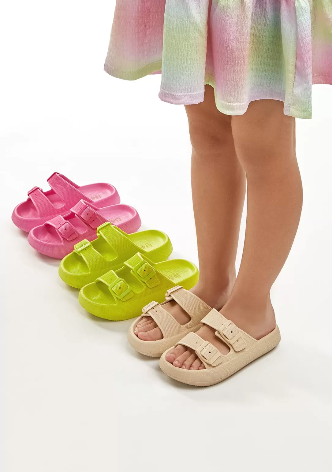 sandalias_doble_hebilla_bio_fucsia_5.webp Conguitos Sandalias | Sandalias^Sandalias Doble Hebilla Bio Fucsia