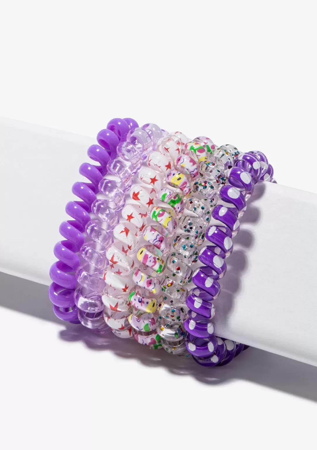 set_coleteros_espiral_malva_3.webp Conguitos Para El Pelo^Set Coleteros Espiral Malva