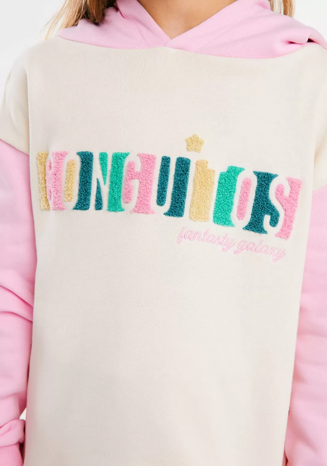 Conguitos Sudaderas^Sudadera Bordado Felpa Multicolor