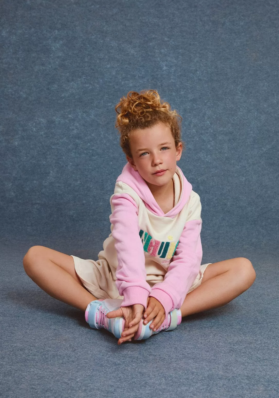 Conguitos Sudaderas^Sudadera Bordado Felpa Multicolor