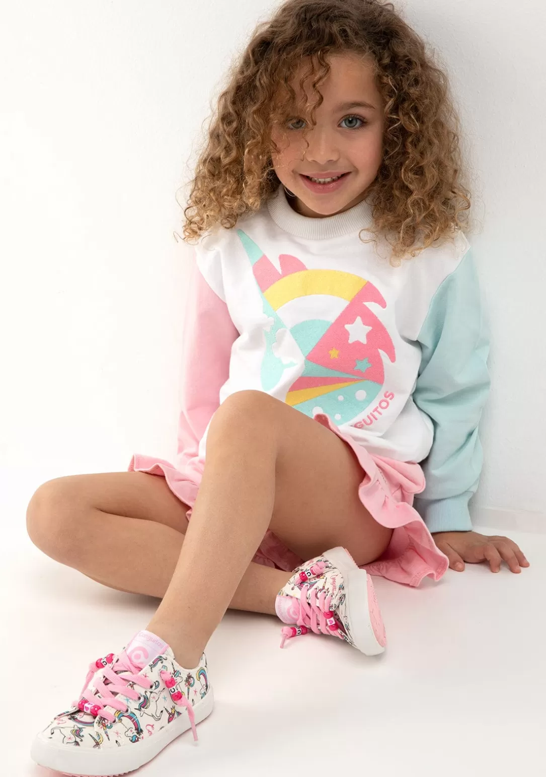 Conguitos Sudaderas^Sudadera Unicornio Multicolor