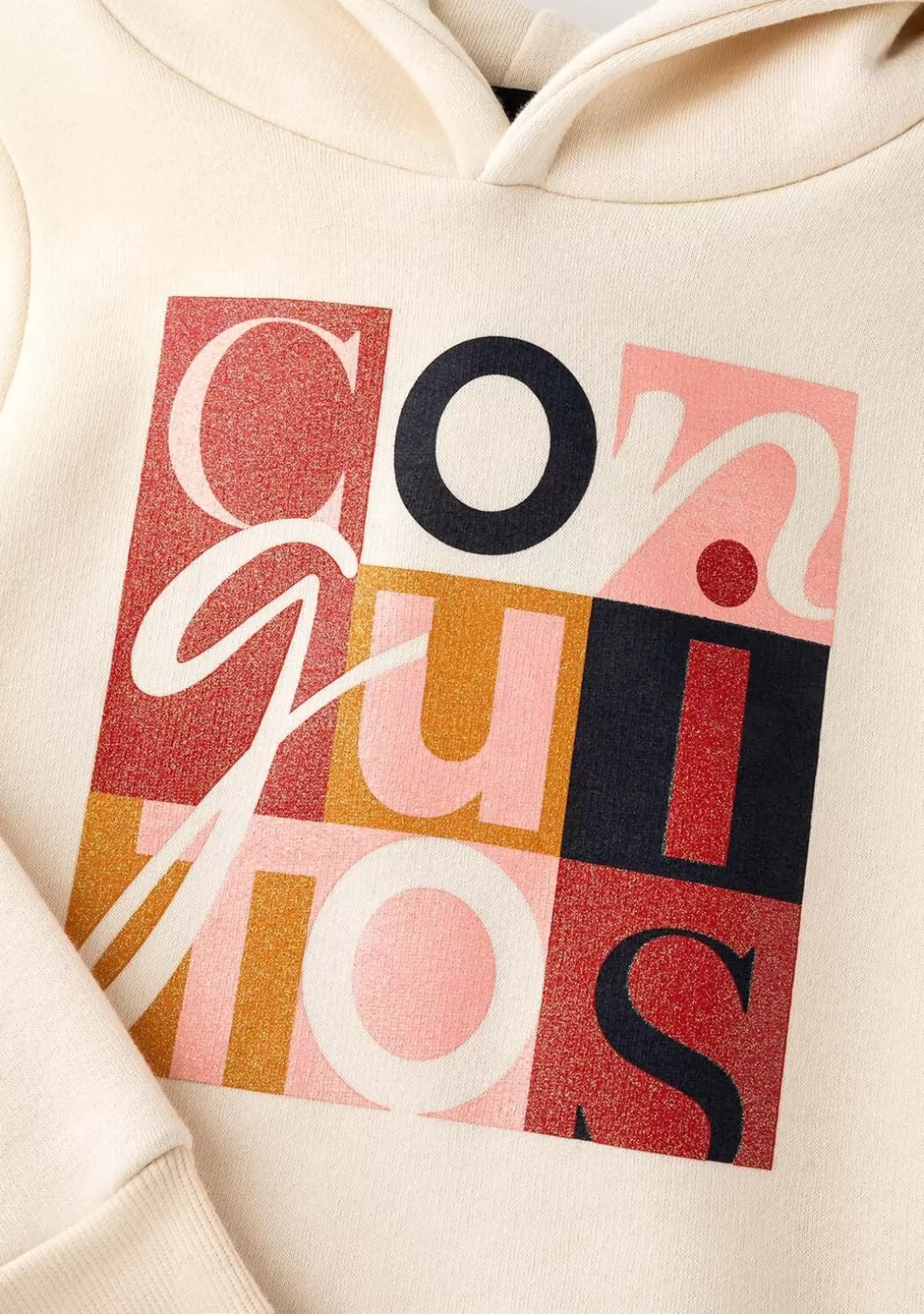 vestido_sudadera_de_nia_conguitos_beige_2.webp Conguitos Vestidos Sudadera | Vestidos^Vestido Sudadera De Niña Beige