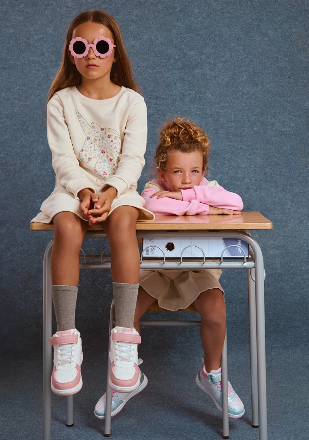 vestido_sudadera_unicornio_beige_6.webp Conguitos Vestidos^Vestido Sudadera Unicornio Beige