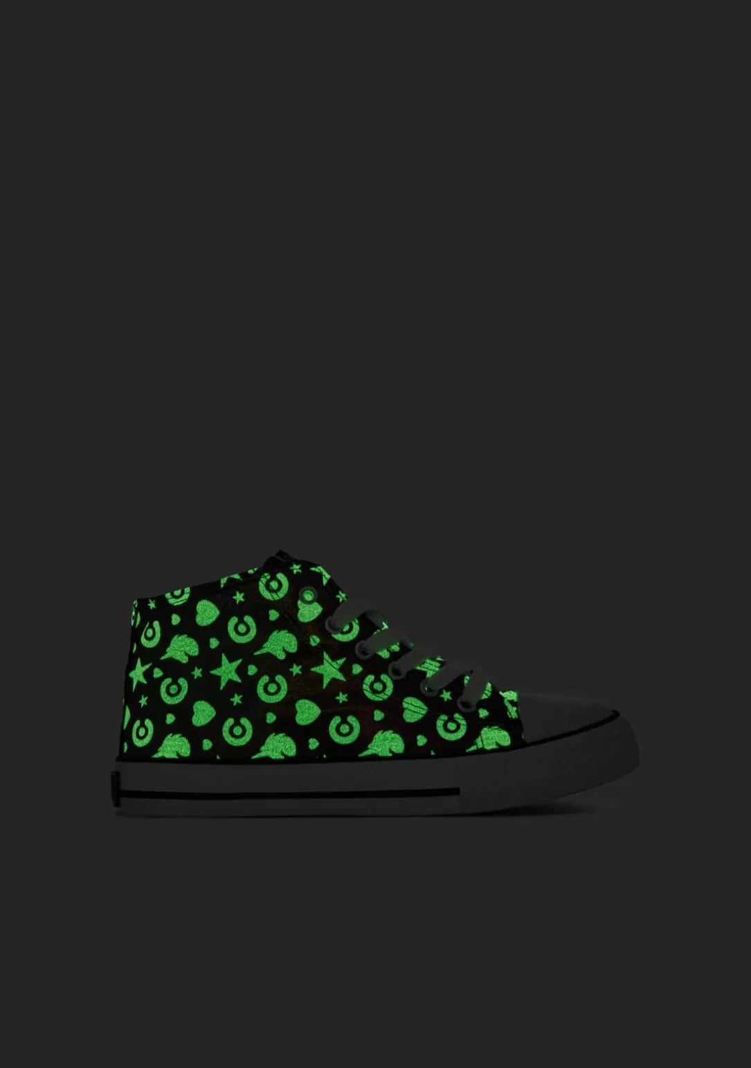 Conguitos Zapatillas | Zapatillas^Zapatillas Altas Brillo En La Oscuridad Multicolor