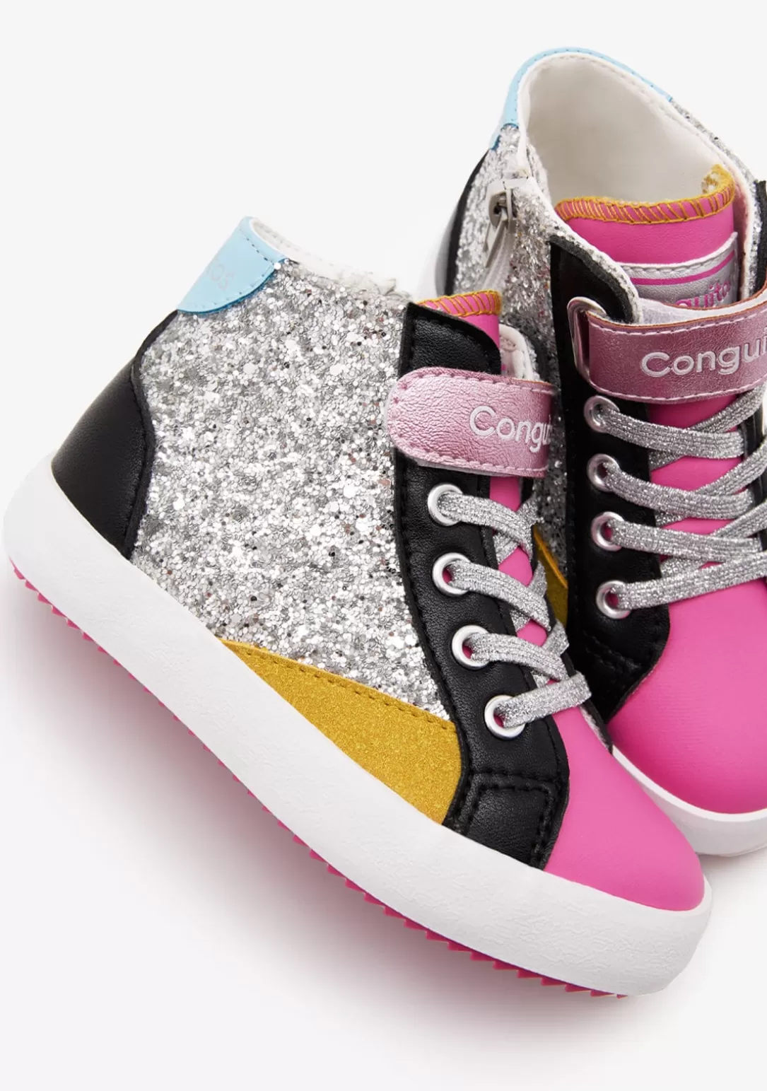 Conguitos Zapatillas^Zapatillas Altas Patchwork Multicolor