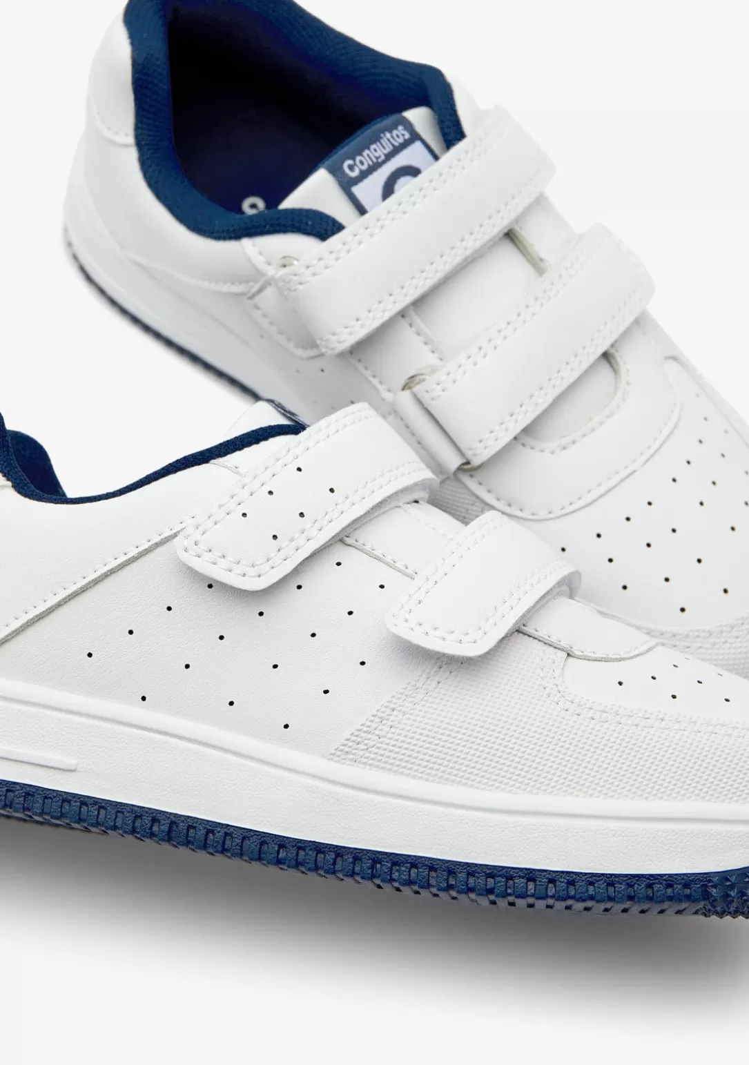 zapatillas_unisex_blanco__azul_marino_2.webp Conguitos Colegiales | Zapatillas^Zapatillas Unisex Blanco / Azul Marino